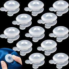 8pcs Clear Bed Sheet Fixer Non-slip Quilt Buckle Safety Clip