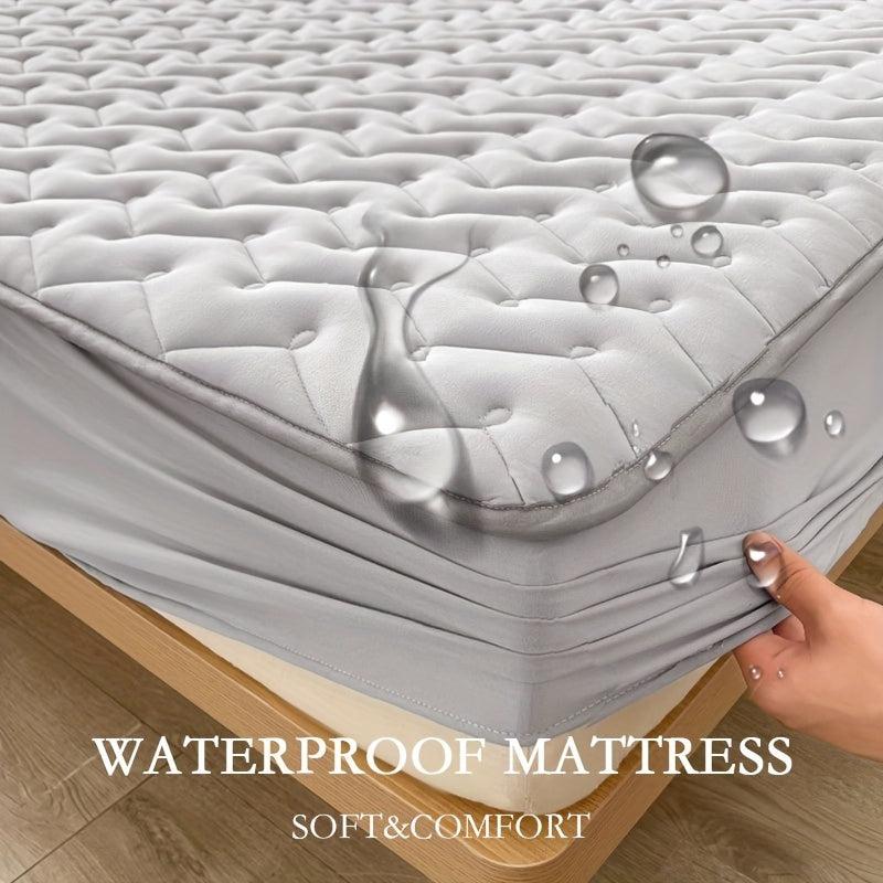 Thickened Waterproof Fitted Sheet Soft Comfortable Bedding Fitted Sheet