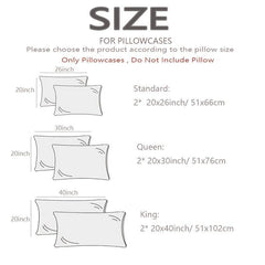 2pcs Satin Pillow Case Soft Pillow Cover Silky Skin-friendly Bedding