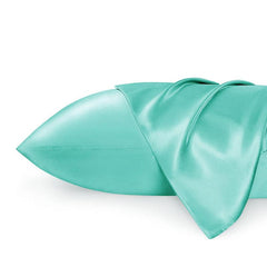 2pcs Satin Pillow Case Soft Pillow Cover Silky Skin-friendly Bedding