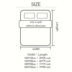 Soft Summer Quilt Skin Friendly Bedding for Bedroom and Guest Room