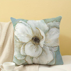 Pastoral Style Flower Pillow Cover For Home Decoration
