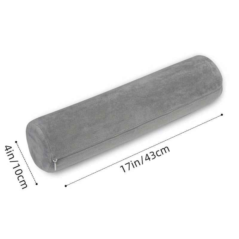 Memory Foam Neck Support Pillow Bolster for Sleeping