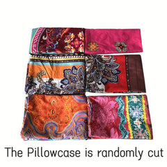 Boho Pattern Brushed Duvet Cover Set - Soft and Comfortable Bedding - 3pcs