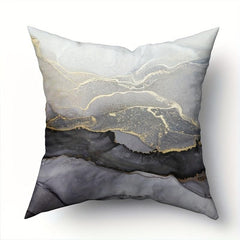 4pcs Marble Printed Throw Pillowcases Home Decoration Cushion Covers