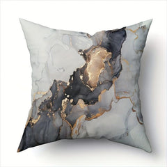 4pcs Marble Printed Throw Pillowcases Home Decoration Cushion Covers