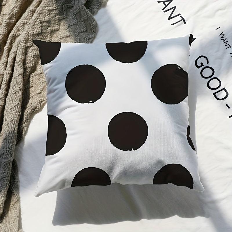 Minimalist Dot Printed Pillow for Home Decoration