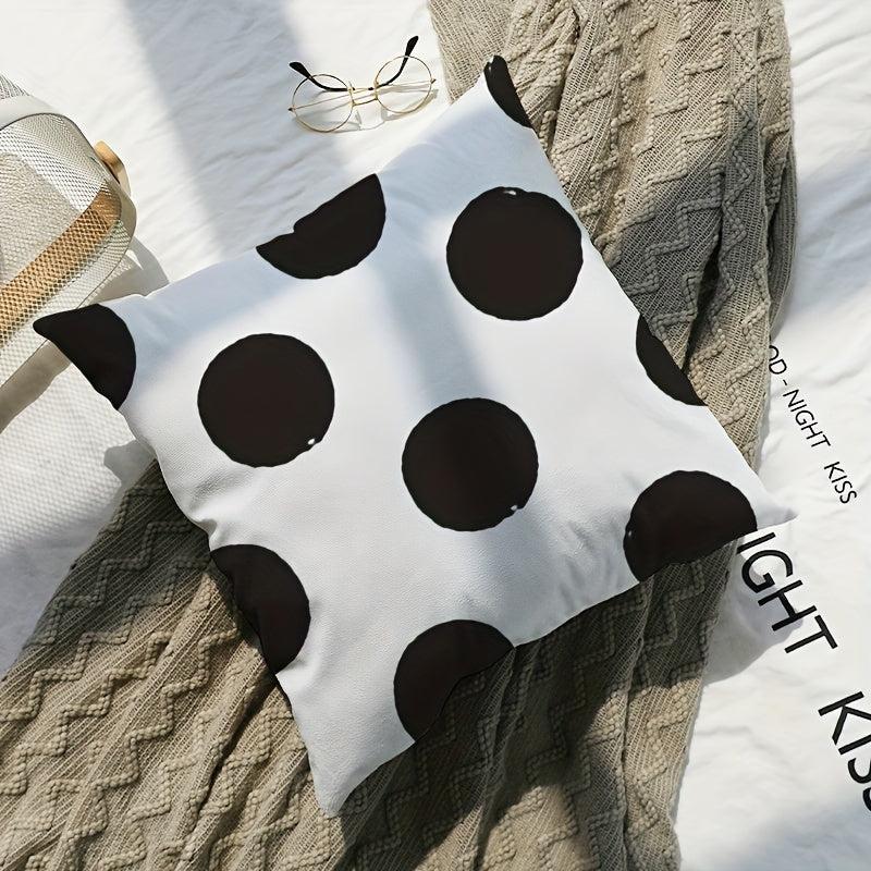 Minimalist Dot Printed Pillow for Home Decoration