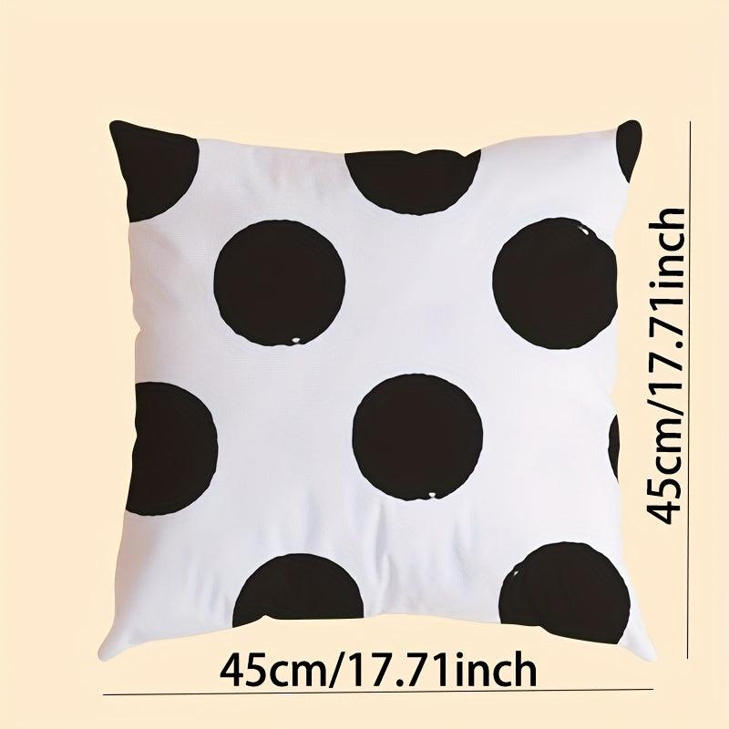 Minimalist Dot Printed Pillow for Home Decoration