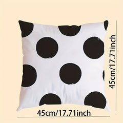 Minimalist Dot Printed Pillow for Home Decoration