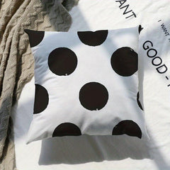 Minimalist Dot Printed Pillow for Home Decoration