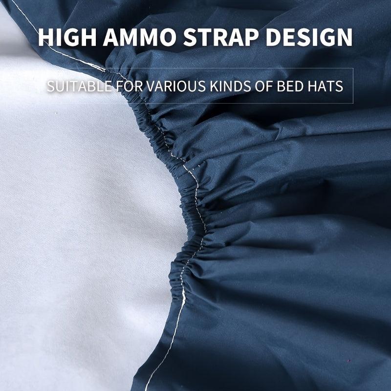 Waterproof Fitted Sheet Solid Brushed Soft Bedding