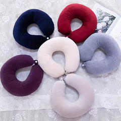 Soft Cozy U Shaped Neck Pillow for Travel Office Nap Plush Toy