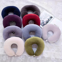 Soft Cozy U Shaped Neck Pillow for Travel Office Nap Plush Toy
