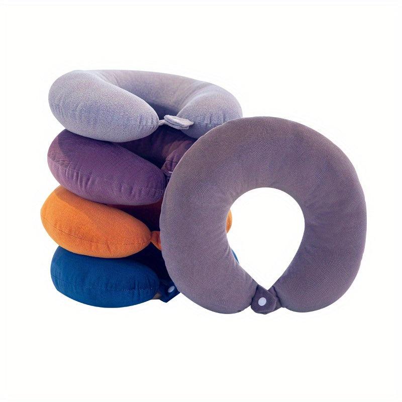 Soft Cozy U Shaped Neck Pillow for Travel Office Nap Plush Toy