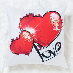 Heart Print Pillowcase Cover Home Decor Room Decor