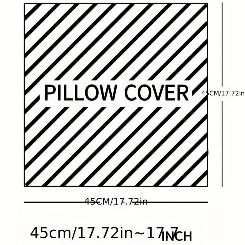 Heart Print Pillowcase Cover Home Decor Room Decor