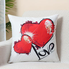 Heart Print Pillowcase Cover Home Decor Room Decor