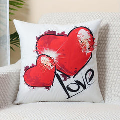 Heart Print Pillowcase Cover Home Decor Room Decor