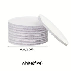 5pc Adhesive Fastener Dots Non-marking Stickers Anti-slip Fixer
