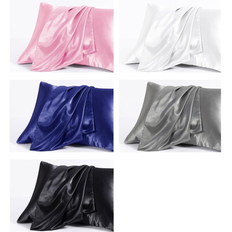 Satin Pillow Cases for Wedding Decor Soft and Durable
