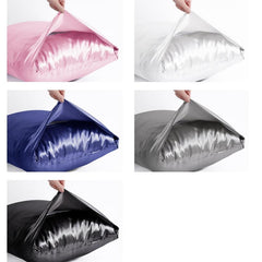 Satin Pillow Cases for Wedding Decor Soft and Durable