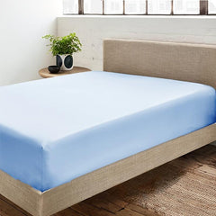 Soft and Comfortable Fitted Sheet Deep Pocket for Bedroom Hotel - 1pc