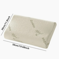 Memory Foam Bamboo Pillow Orthopedic Neck Support Healthy Breathable