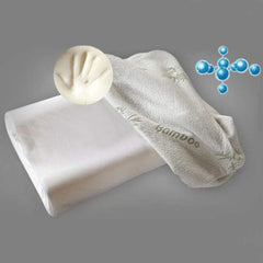 Memory Foam Bamboo Pillow Orthopedic Neck Support Healthy Breathable