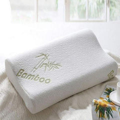 Memory Foam Bamboo Pillow Orthopedic Neck Support Healthy Breathable