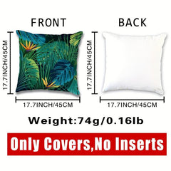 Floral Print Throw Pillowcase Home Decoration Cover 44x
