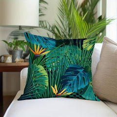Floral Print Throw Pillowcase Home Decoration Cover 44x