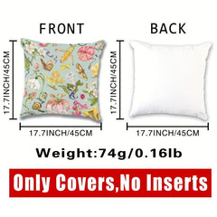 Floral Print Pillowcase Home Decoration Cover Living Room Sofa 44x96