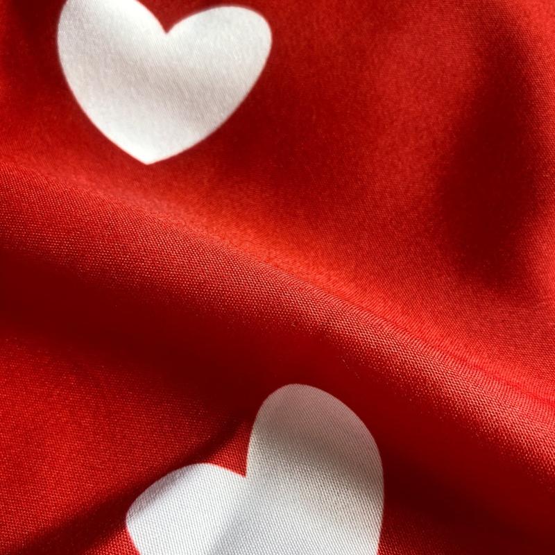 2pcs Modern Red Love Pillowcase - Wedding Decoration & Bedding Supply