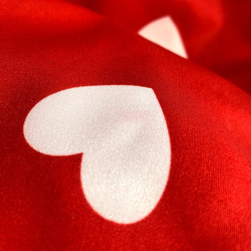 2pcs Modern Red Love Pillowcase - Wedding Decoration & Bedding Supply