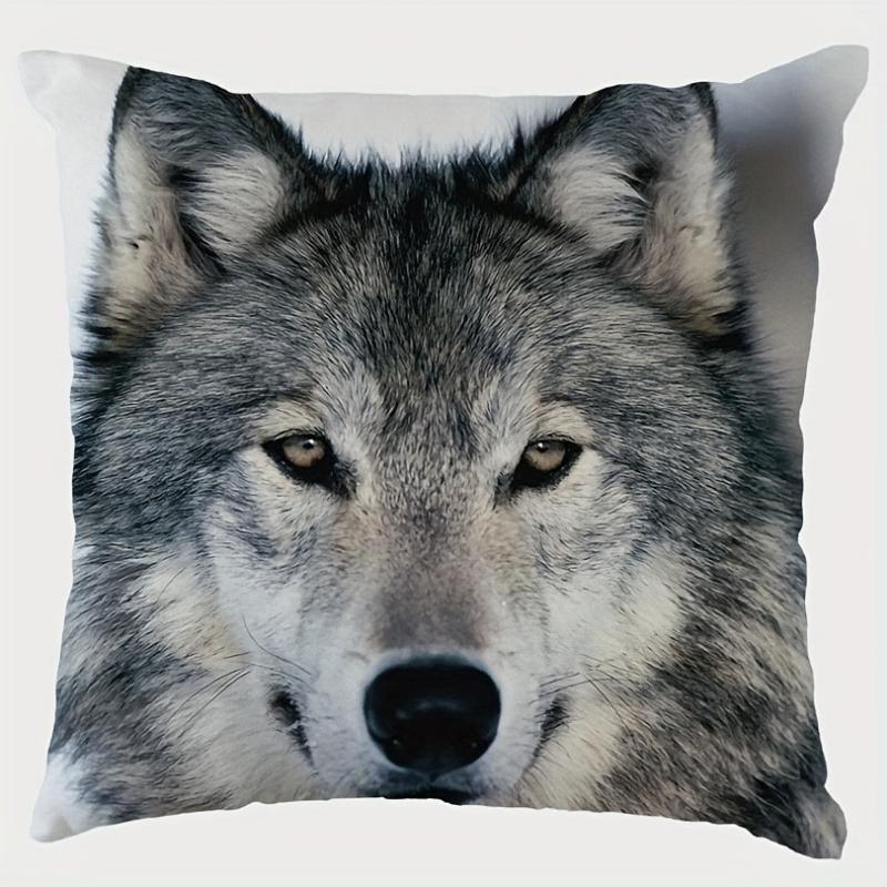 Vintage Animal Square Cushion Cover - Zipper Closure
