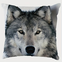 Vintage Animal Square Cushion Cover - Zipper Closure