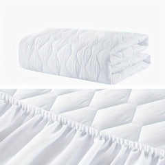 Waterproof Mattress Protector Quilted Fitted Pad Deep Pocket