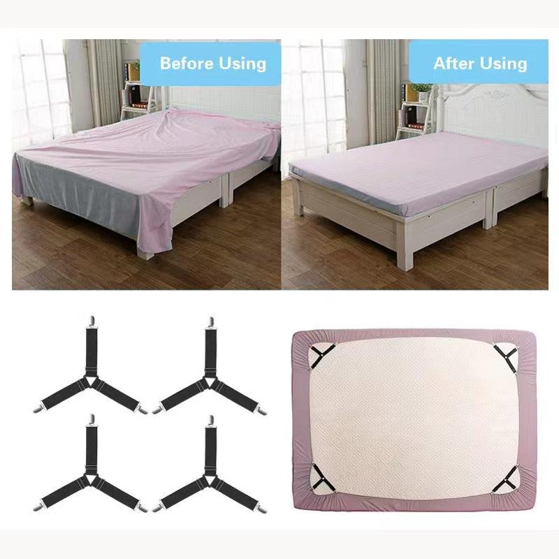 Adjustable Bed Sheet Fixers Anti-slip Sheet Buckles