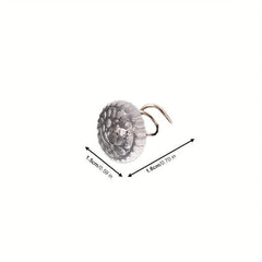 50pcs Clear Head Twisting Nails Slipcovers Fixer Anti-slip Safety