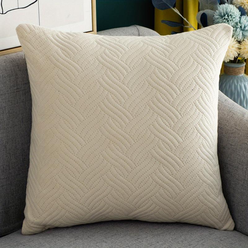 Soft Plush Velvet Square Cushion Cover