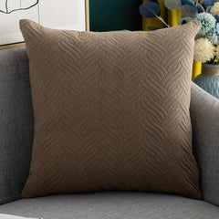 Soft Plush Velvet Square Cushion Cover