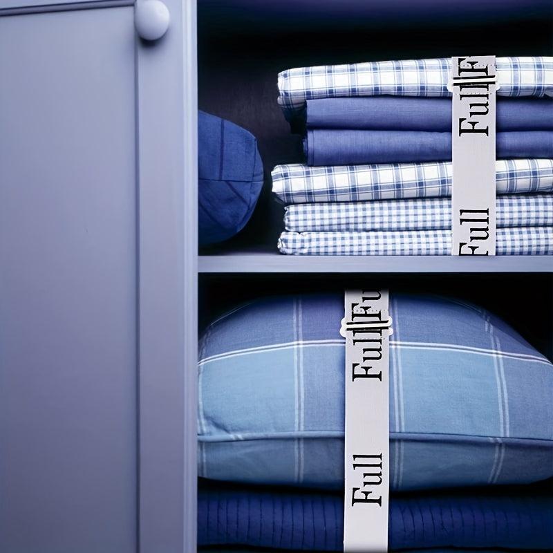 2pcs Bed Sheet Organizer Strap Full Size Wardrobe Organizing Elastic Strap