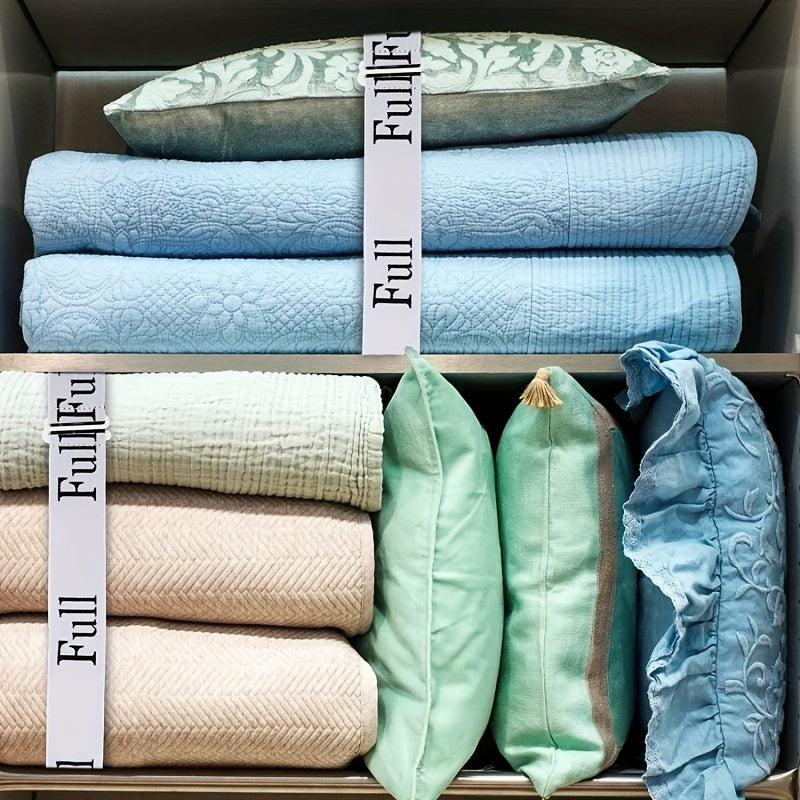 2pcs Bed Sheet Organizer Strap Full Size Wardrobe Organizing Elastic Strap