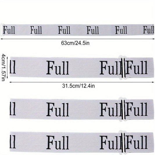 2pcs Bed Sheet Organizer Strap Full Size Wardrobe Organizing Elastic Strap