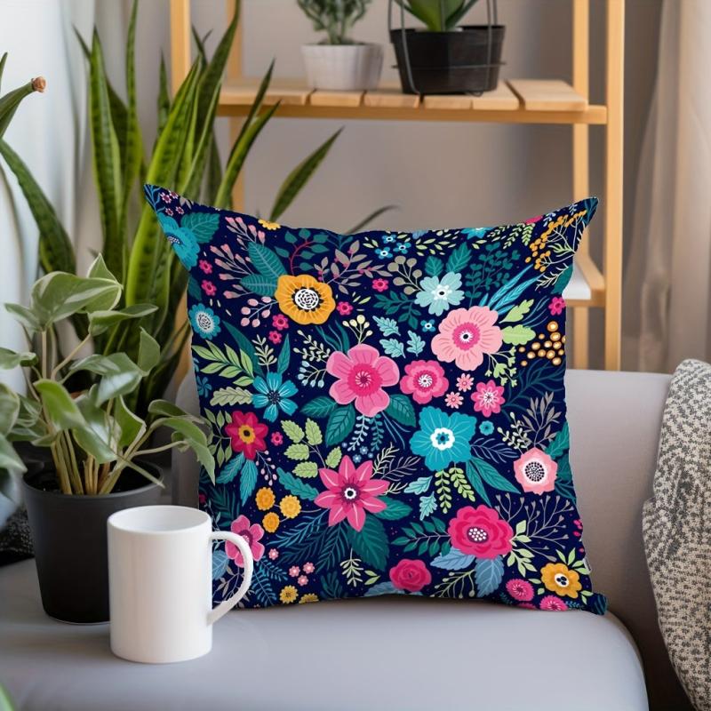 Tropical Satin Pillowcase For Hair And Skin Protector