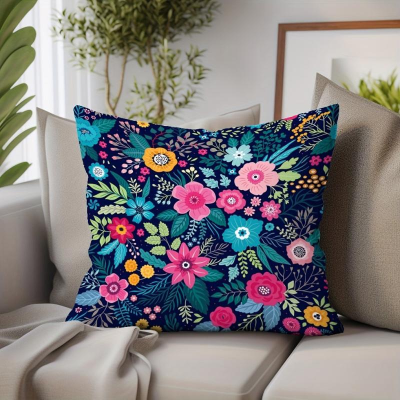 Tropical Satin Pillowcase For Hair And Skin Protector