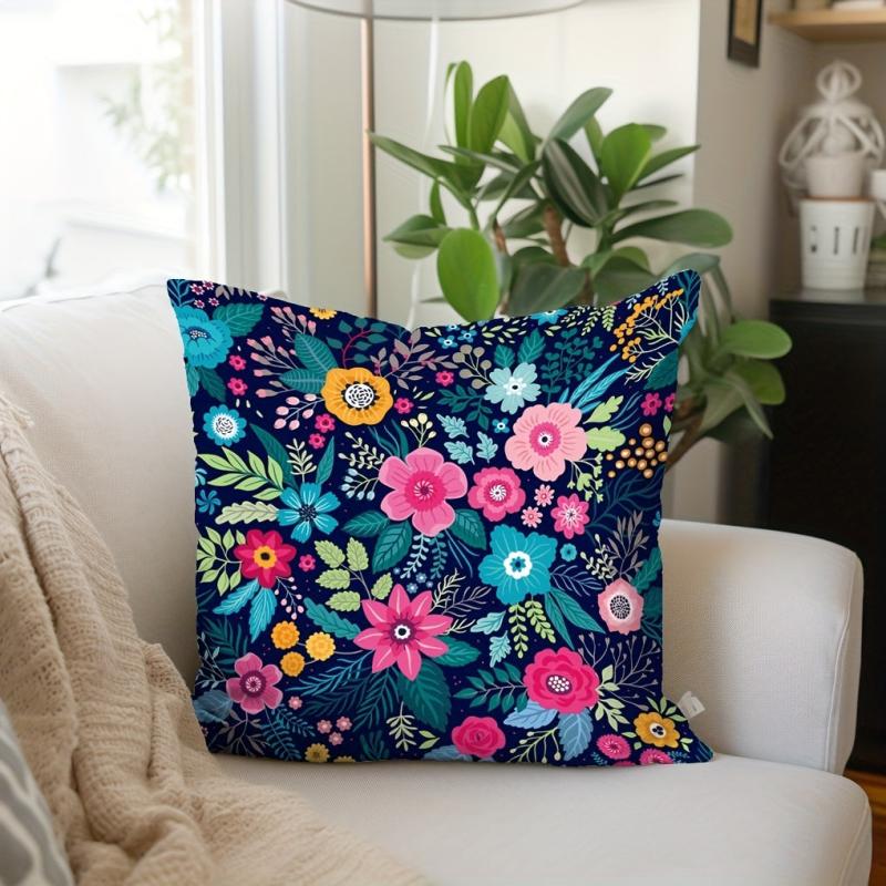 Tropical Satin Pillowcase For Hair And Skin Protector