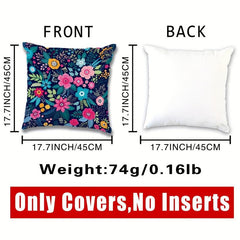 Tropical Satin Pillowcase For Hair And Skin Protector