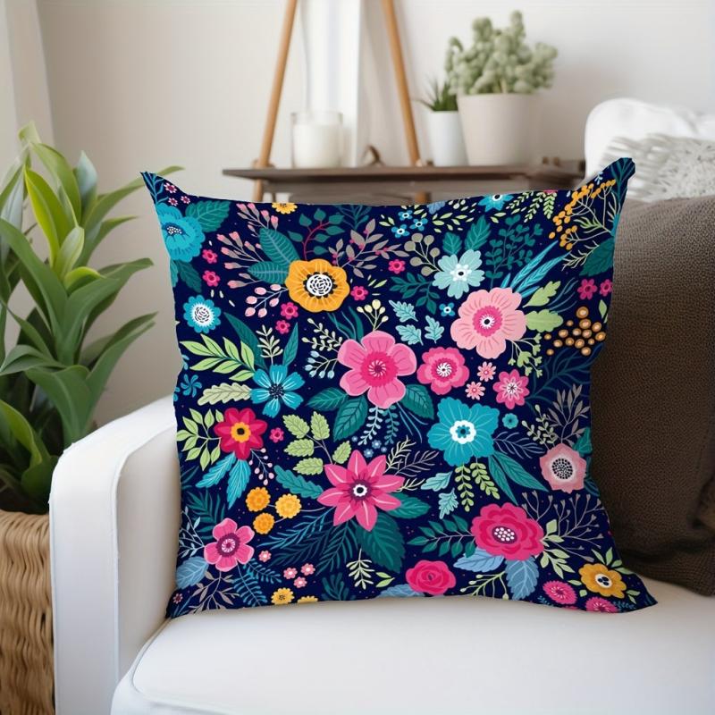 Tropical Satin Pillowcase For Hair And Skin Protector